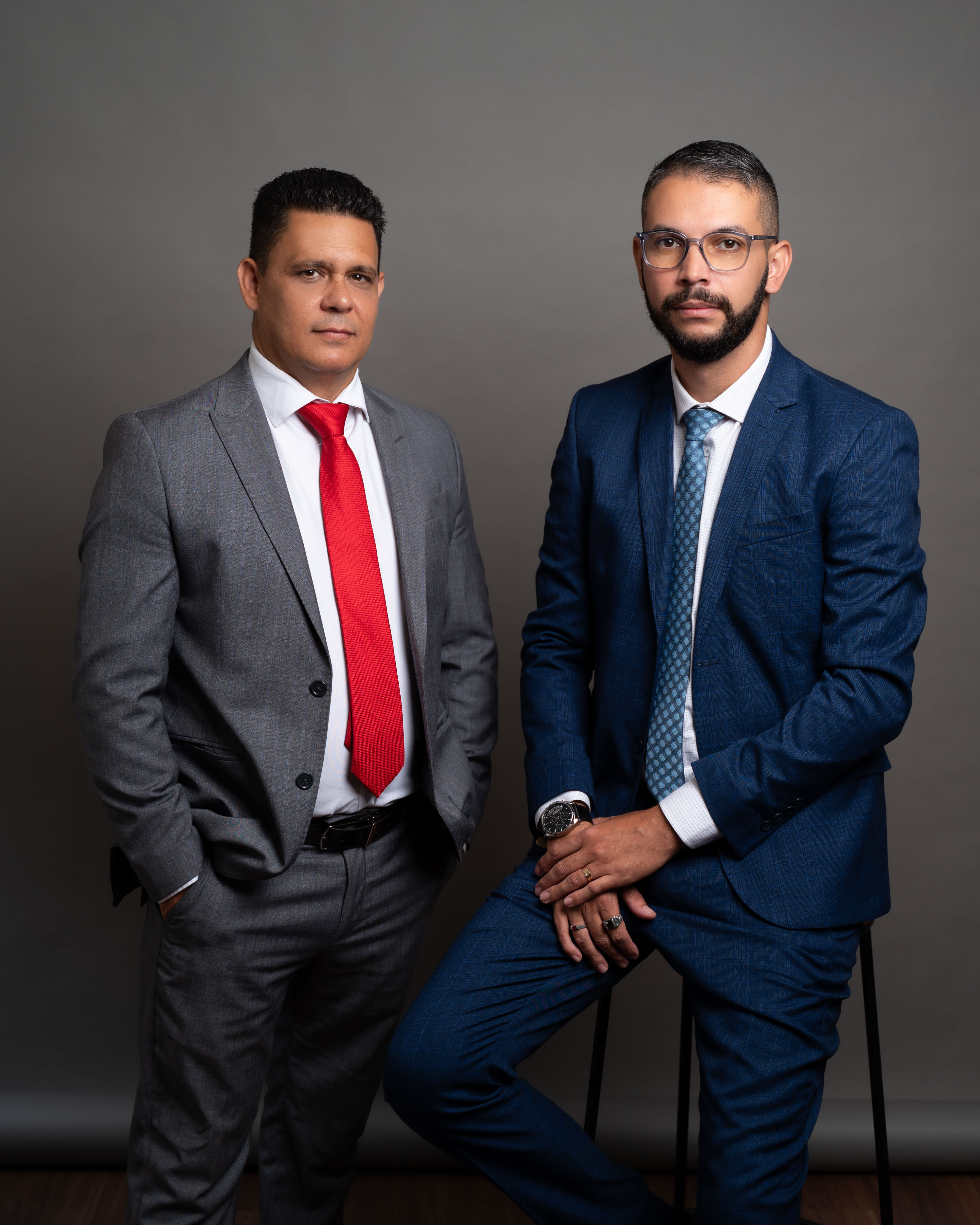 Advogados Luiz Nardin e Klinsmann Diniz